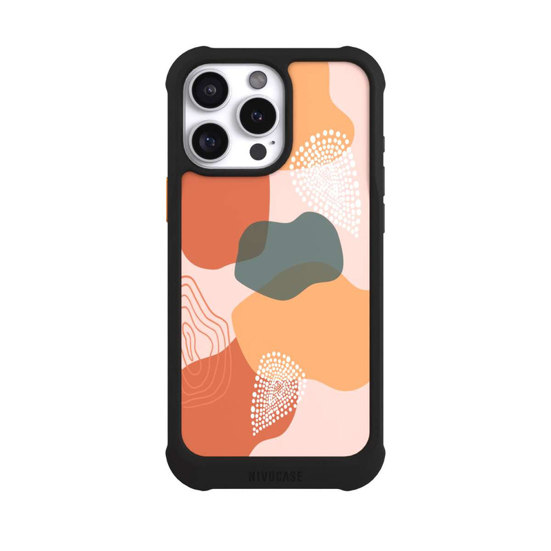 iPhone 16 Pro Max NIVOmax Abstract Botanical Pattern 2