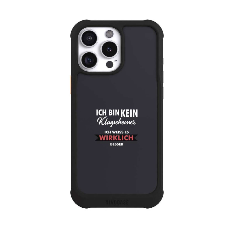 iPhone 16 Pro Max NIVOmax Ich bin kein Klugscheisser