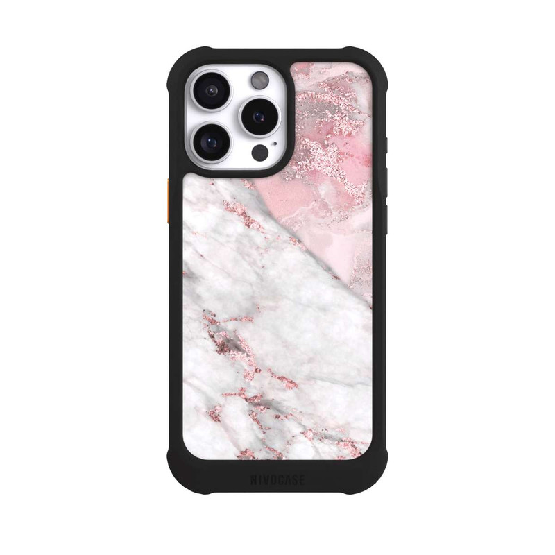 iPhone 16 Pro Max NIVOmax Pink Marble 3