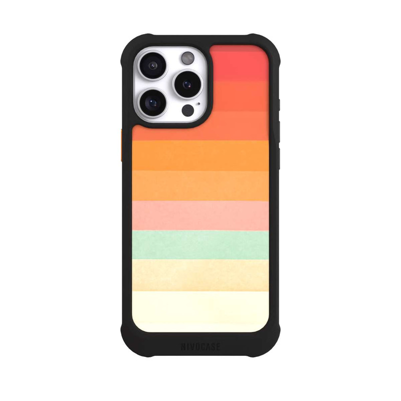 iPhone 16 Pro Max NIVOmax Arc-en-ciel Chevrons II