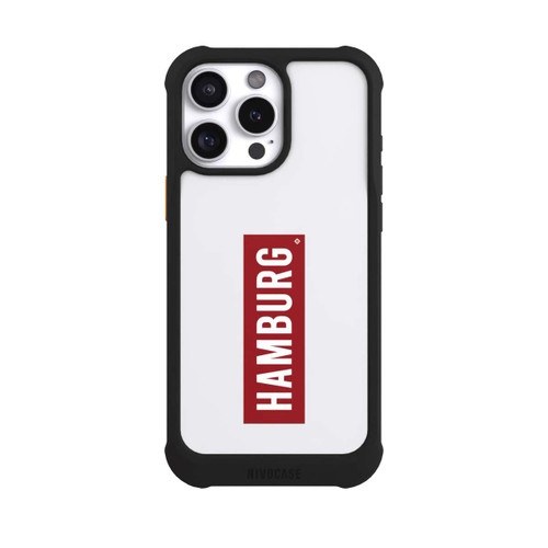 Apple iPhone 16 Pro Max NIVOmax HSV Hamburg Rot Weiss