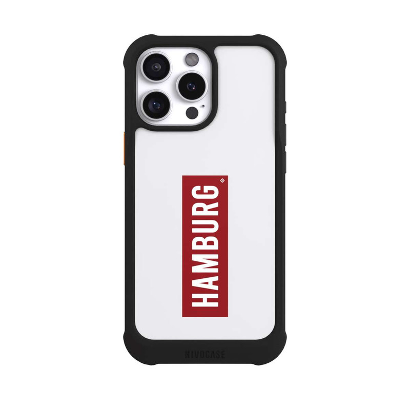 iPhone 16 Pro Max NIVOmax HSV Hamburg Rot Weiss