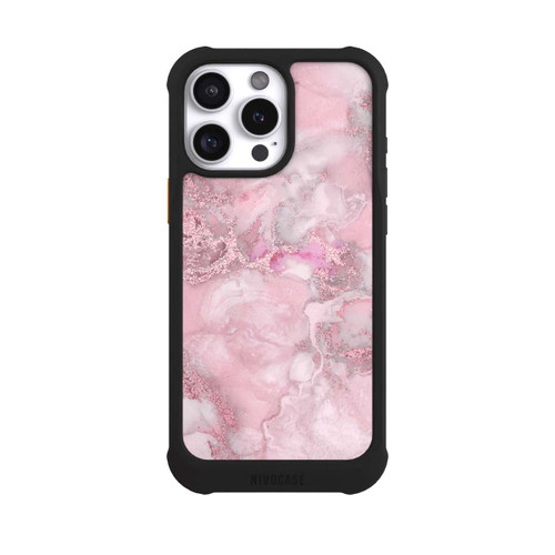 Apple iPhone 16 Pro Max NIVOmax Alcohol Ink Pink