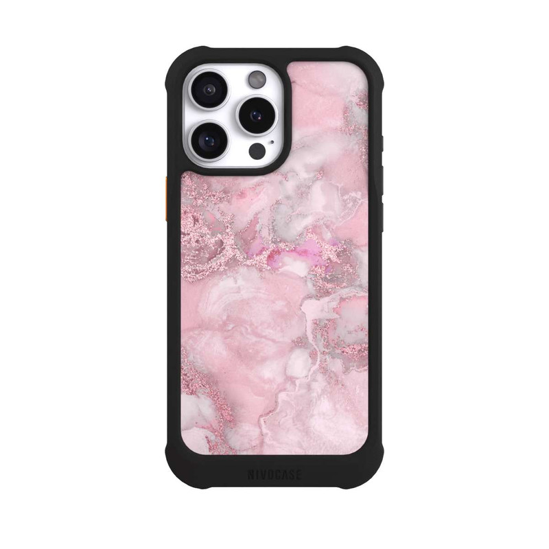 iPhone 16 Pro Max NIVOmax Alcohol Ink Pink