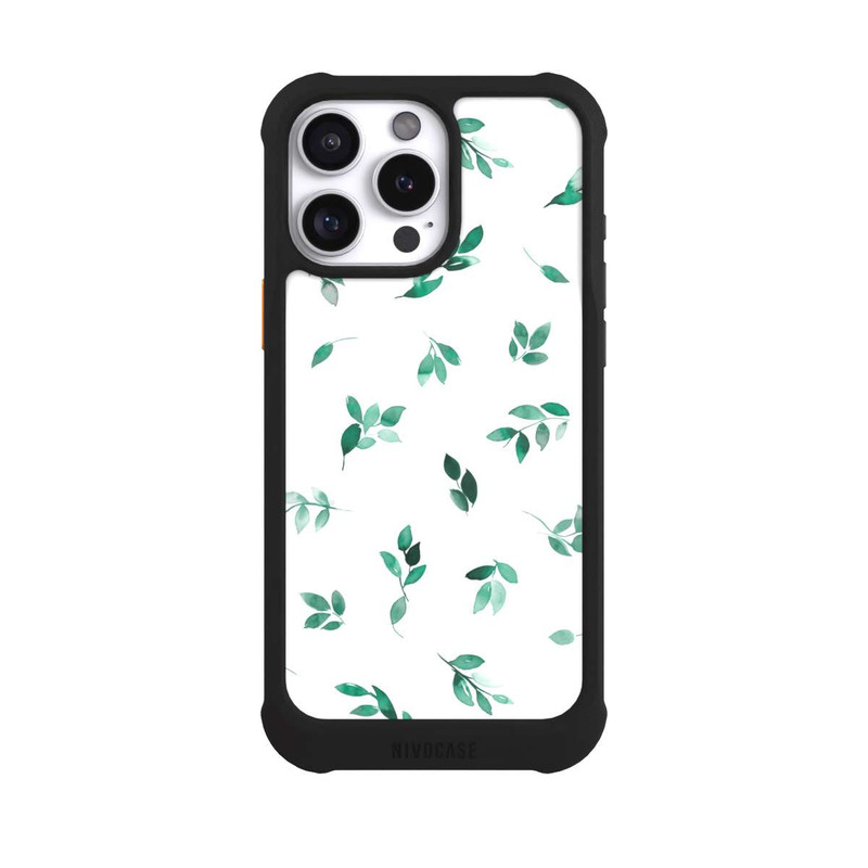 iPhone 16 Pro Max NIVOmax Herbstblätter grüner Eukalyptus
