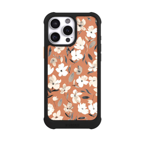 Apple iPhone 16 Pro Max NIVOmax Fresh Fall Flowers Copper