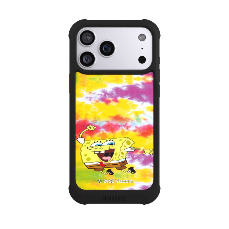 iPhone 16 Pro Max NIVOmax Spongbob Batik Fröhlich