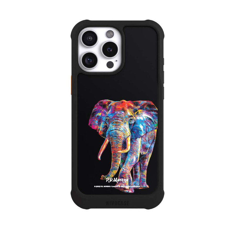iPhone 16 Pro Max NIVOmax Elephant Art By P.D. Moreno