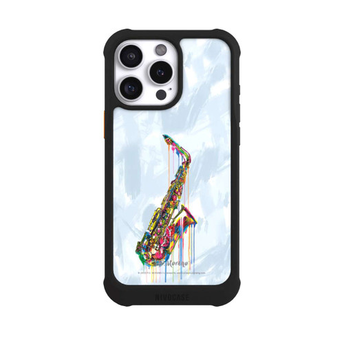 Apple iPhone 16 Pro Max NIVOmax Saxophone Art By P.D. Moreno