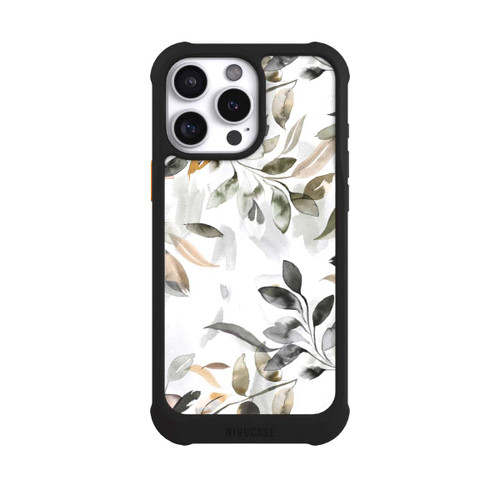 Apple iPhone 16 Pro Max NIVOmax Watercolor Neutral Leaves