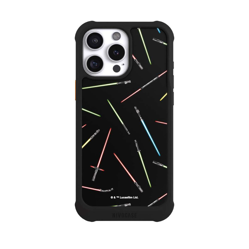 iPhone 16 Pro Max NIVOmax Lightsabers Pattern