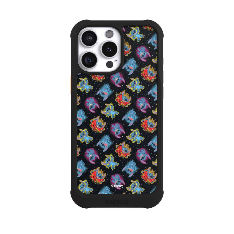 iPhone 16 Pro Max NIVOmax Stitch Pattern Black
