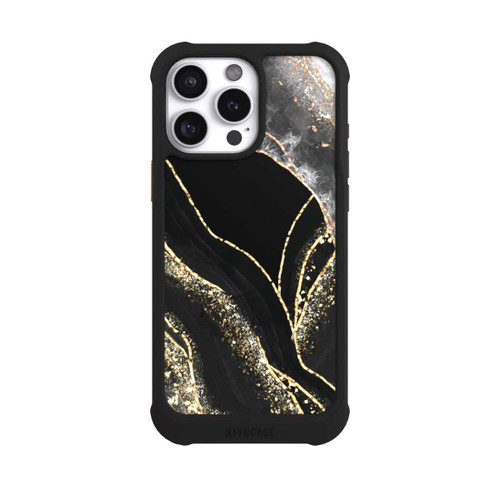 Apple iPhone 16 Pro Max NIVOmax Dark Marble Gold