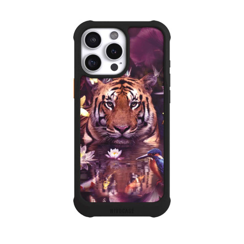 Apple iPhone 16 Pro Max NIVOmax Tiger flower frame
