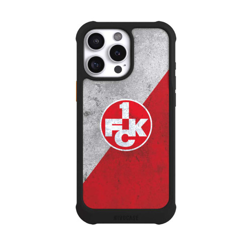 Apple iPhone 16 Pro Max NIVOmax 1.FC Kaiserslautern-Beton Logo red