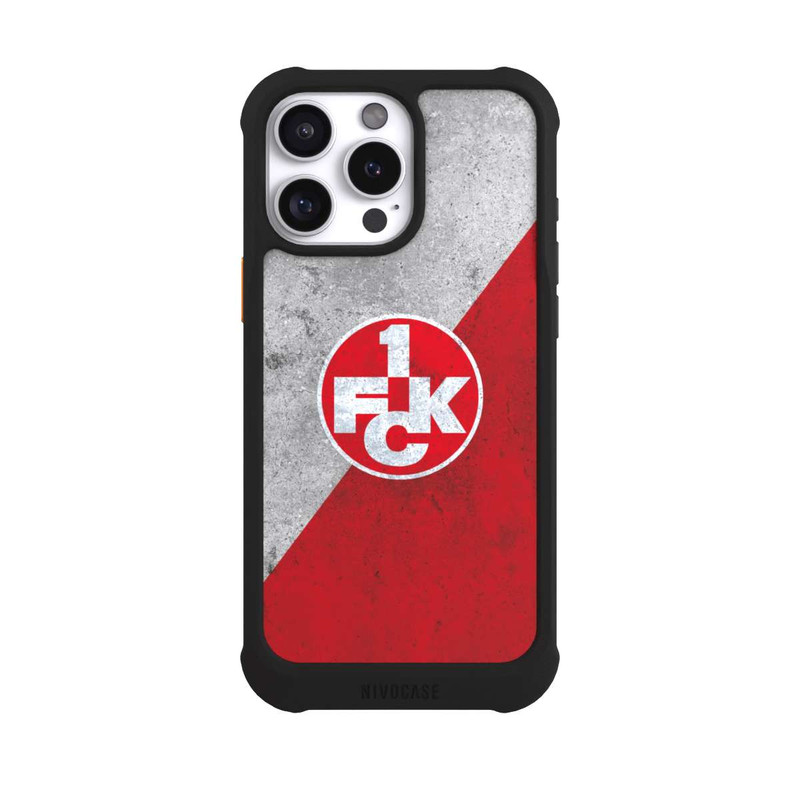 iPhone 16 Pro Max NIVOmax 1.FC Kaiserslautern-Beton Logo red