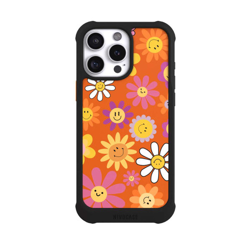 Apple iPhone 16 Pro Max NIVOmax Smiles Orange Flowers