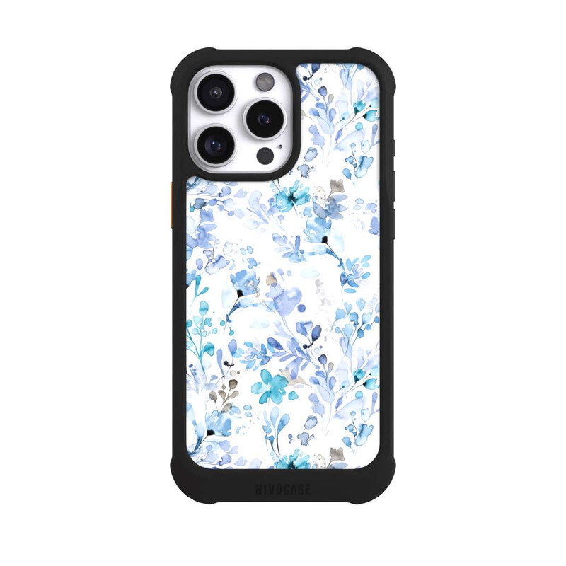iPhone 16 Pro Max NIVOmax Spring Weeds Blue