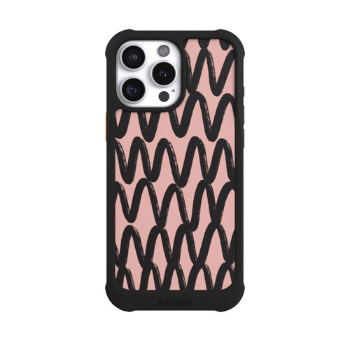 Apple iPhone 16 Pro Max NIVOmax Zig Zag Noir