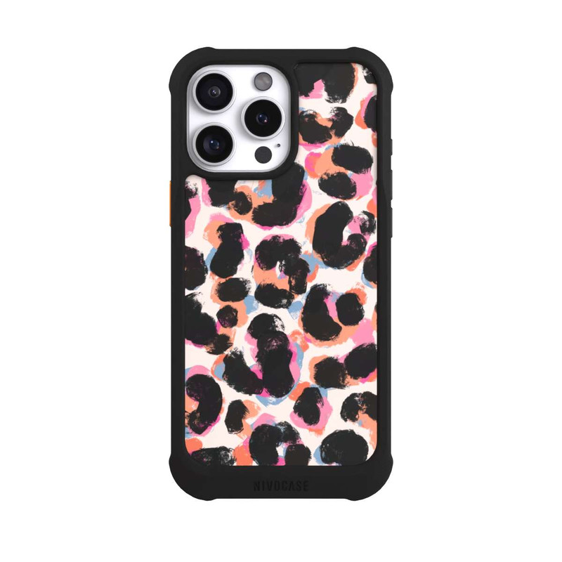 iPhone 16 Pro Max NIVOmax Lion Pattern Colorée
