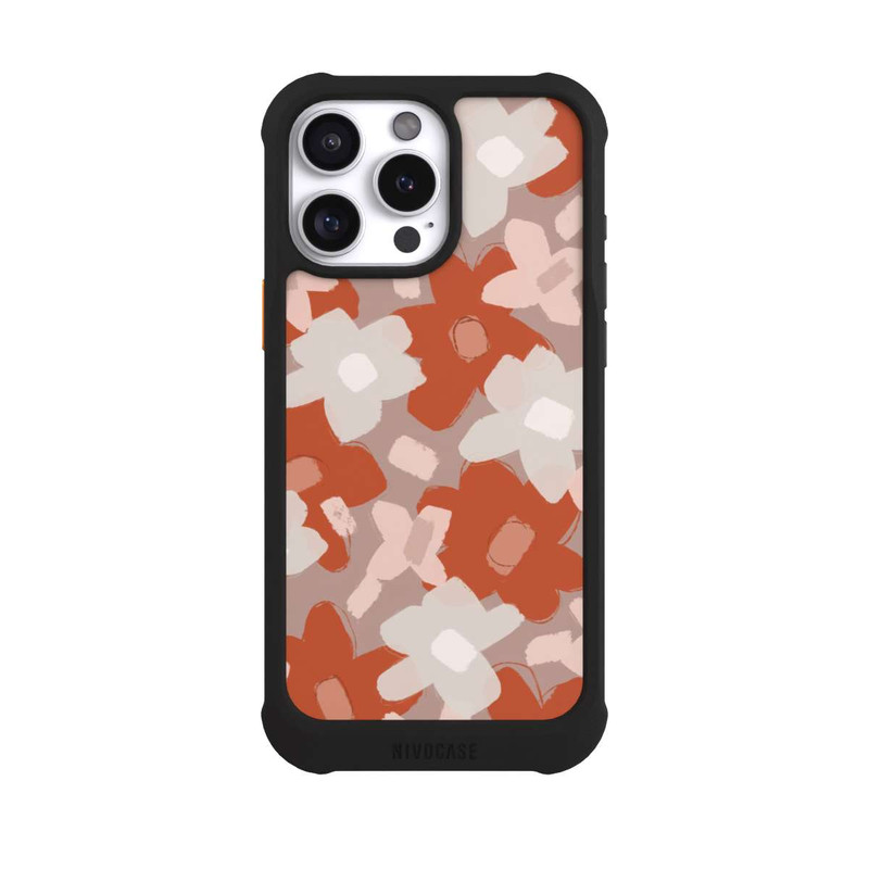 iPhone 16 Pro Max NIVOmax Fleurs Mignonnes Pattern