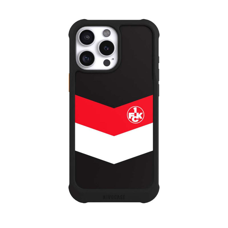 iPhone 16 Pro Max NIVOmax 1.FCK Blockstreifen Design