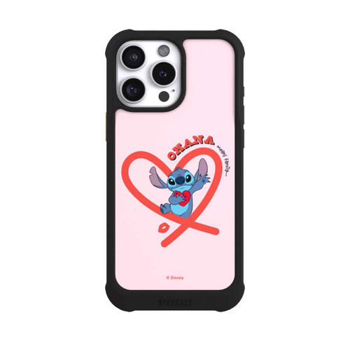 Apple iPhone 16 Pro Max NIVOmax Stitch Ohana Pink Heart