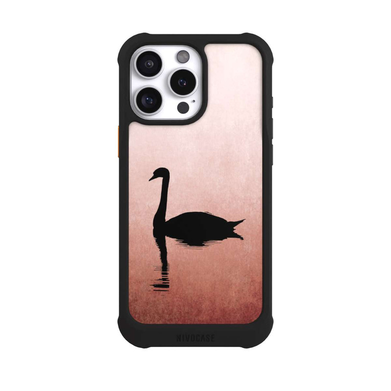 iPhone 16 Pro Max NIVOmax Le cygne rouge
