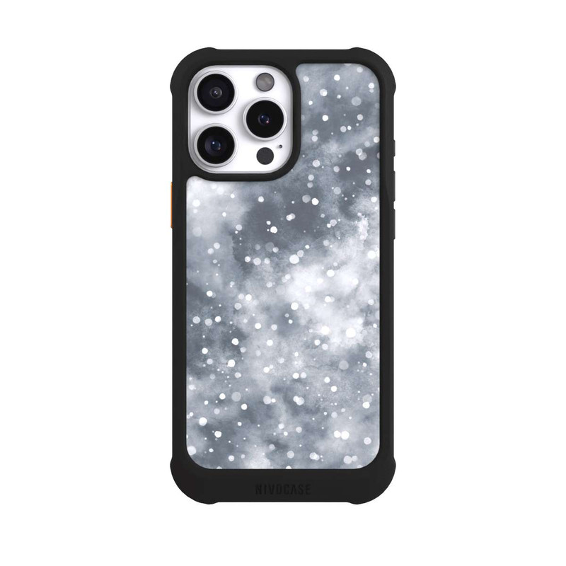 iPhone 16 Pro Max NIVOmax Ciel de neige d'hiver abstrait