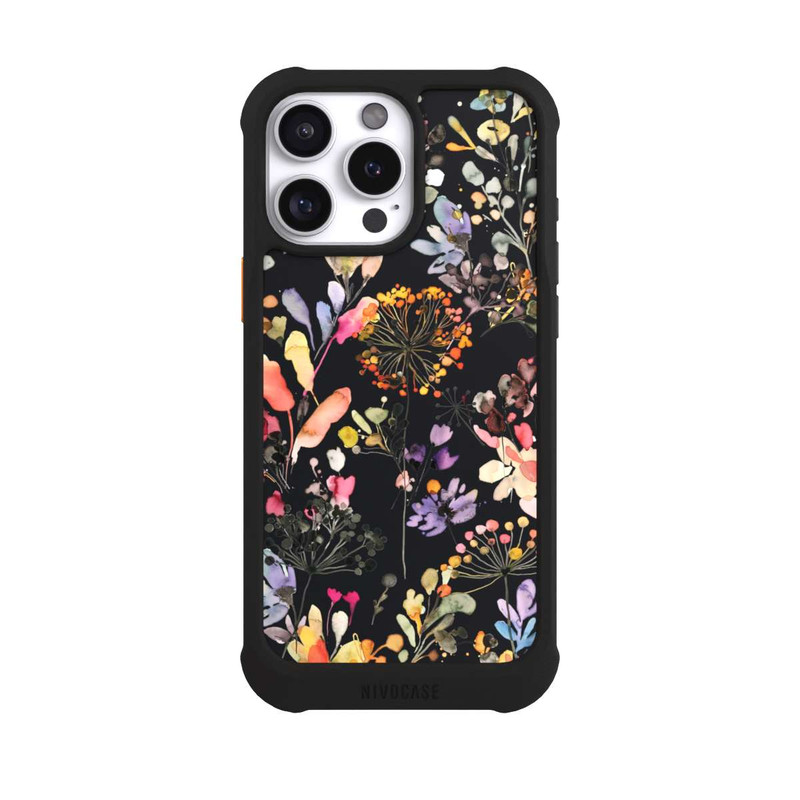 iPhone 16 Pro Max NIVOmax Wilde Gräser schwarz