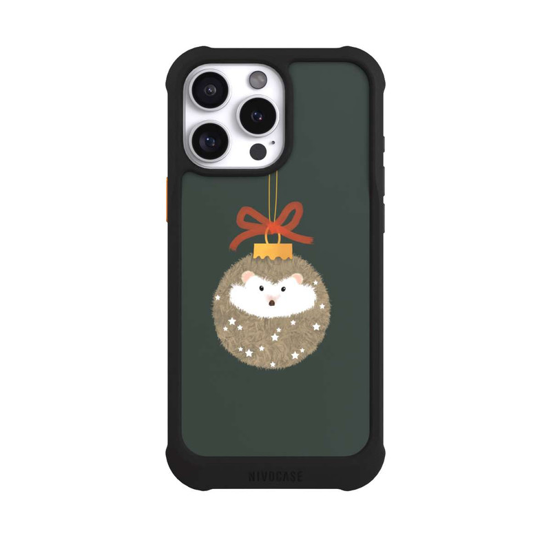 iPhone 16 Pro Max NIVOmax weihnachtlicher Igel