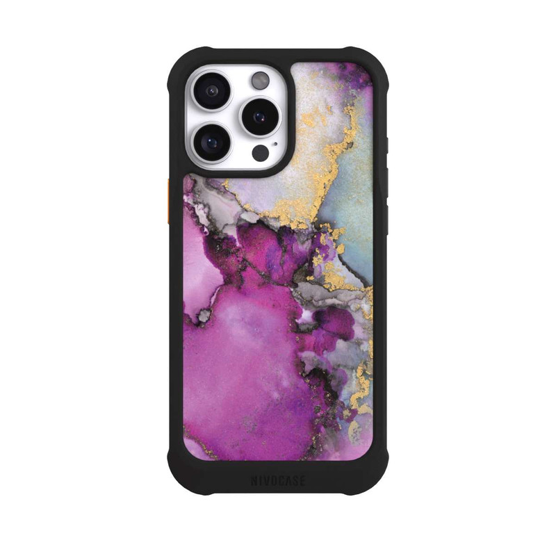 iPhone 16 Pro Max NIVOmax Alcohol Ink Art Pink