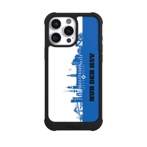 Apple iPhone 16 Pro Max NIVOmax HSV Skyline Blau Weiß