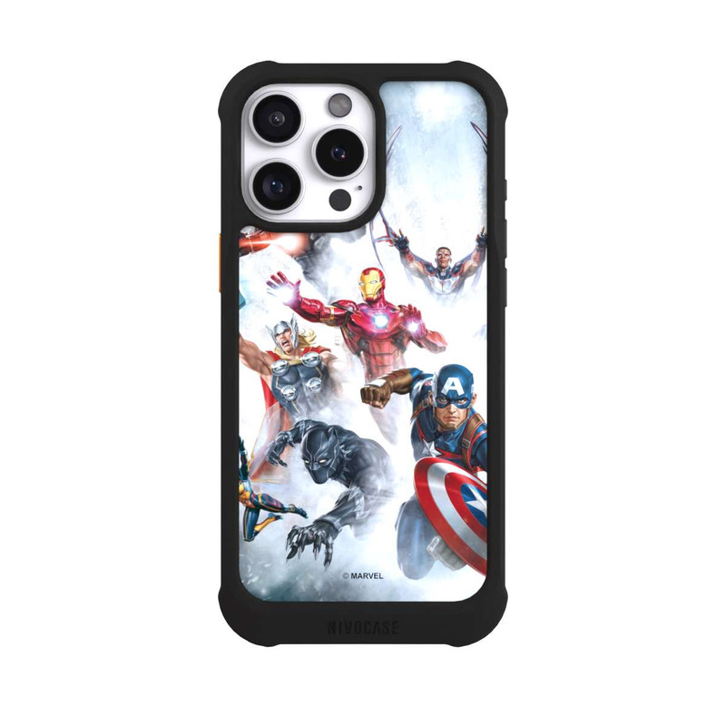 iPhone 16 Pro Max NIVOmax Les Avengers vous sautent dessus