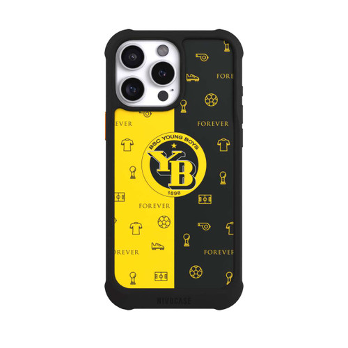 Apple iPhone 16 Pro Max NIVOmax BSC YB Gelb Schwarz Muster