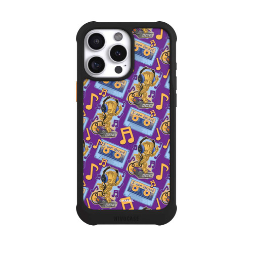 Apple iPhone 16 Pro Max NIVOmax Groot Comic Headphones Guardians of the Galaxy