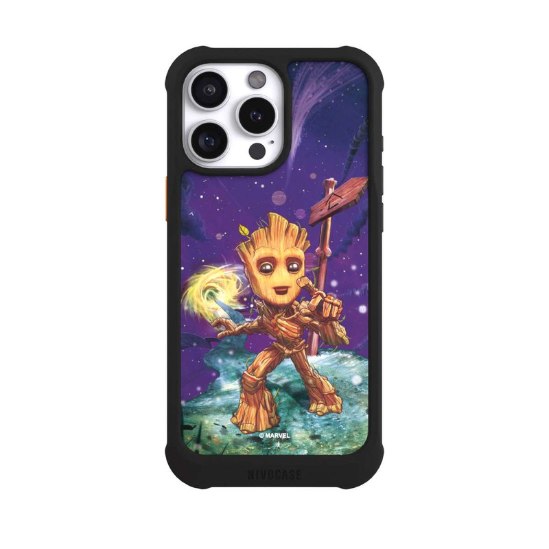 iPhone 16 Pro Max NIVOmax Baby Groot Galaxy Touch