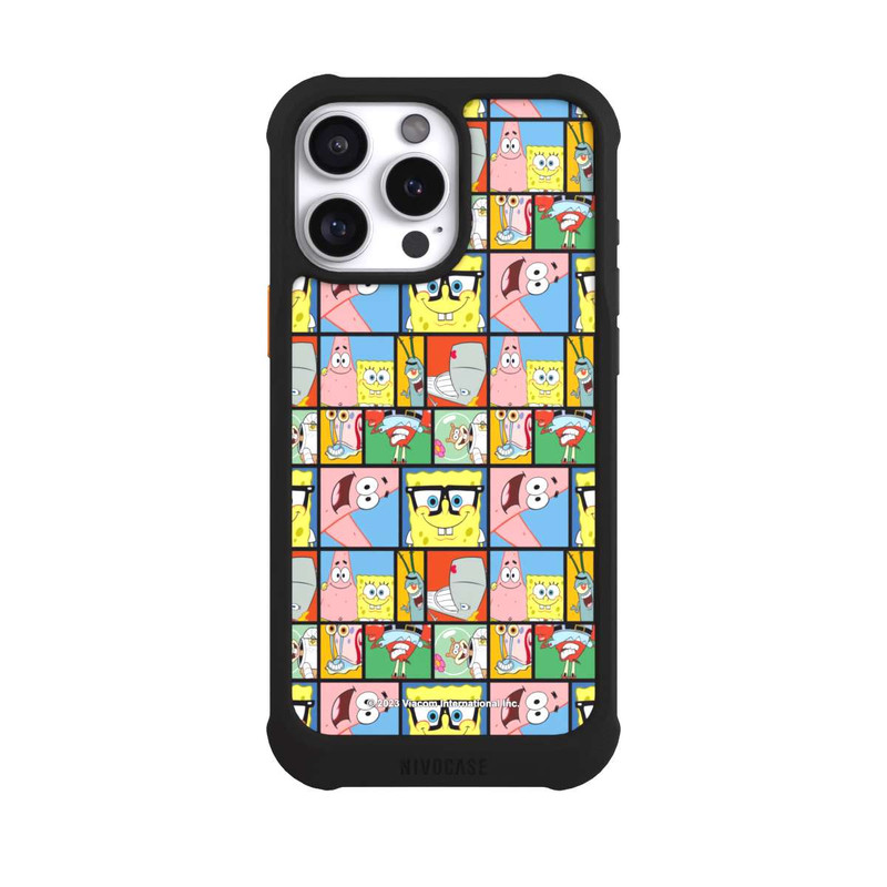 iPhone 16 Pro Max NIVOmax Spongebob Friends Memory Muster