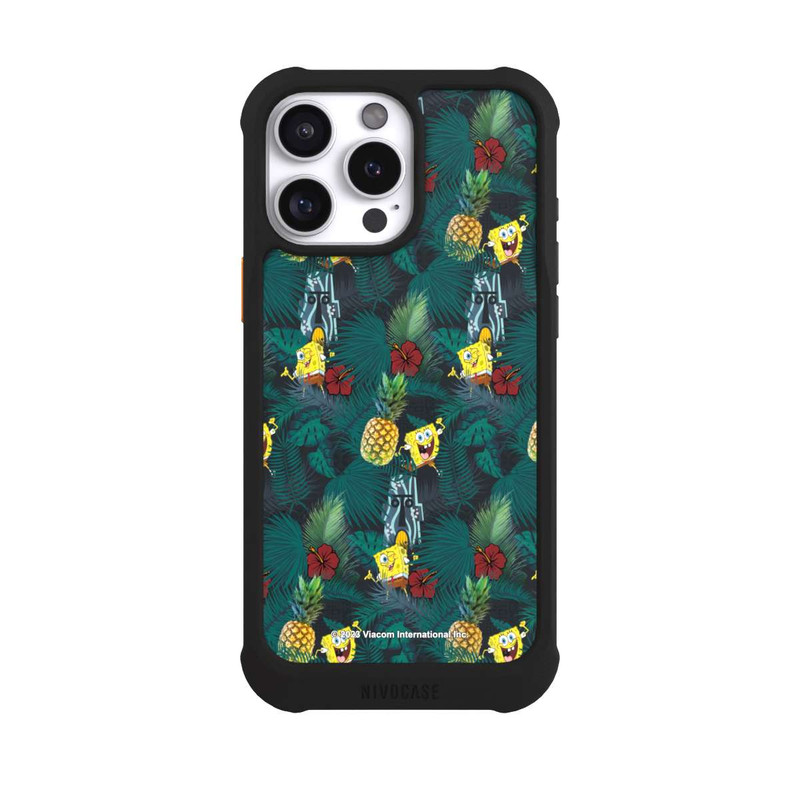 iPhone 16 Pro Max NIVOmax Spongebob Ananas-Muster