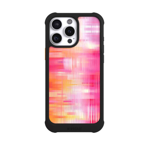 Apple iPhone 16 Pro Max NIVOmax Glitch Rose Orange