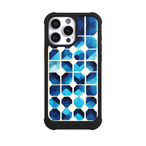 Apple iPhone 16 Pro Max NIVOmax Motif bleu