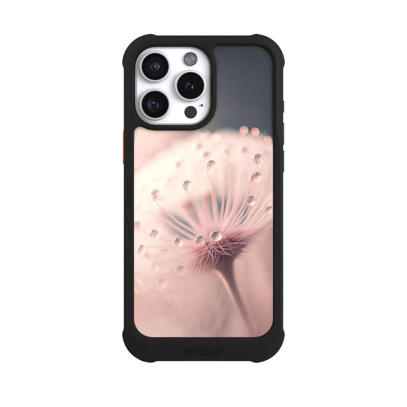 iPhone 16 Pro Max NIVOmax Macro pastel avec IA