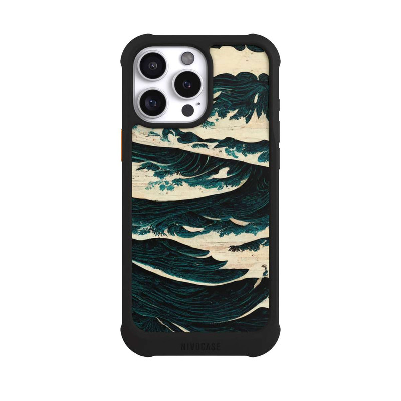 iPhone 16 Pro Max NIVOmax Vagues sauvages