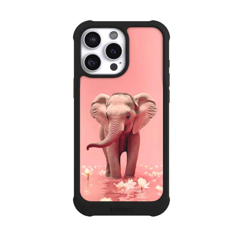 iPhone 16 Pro Max NIVOmax Young Elephant with AI