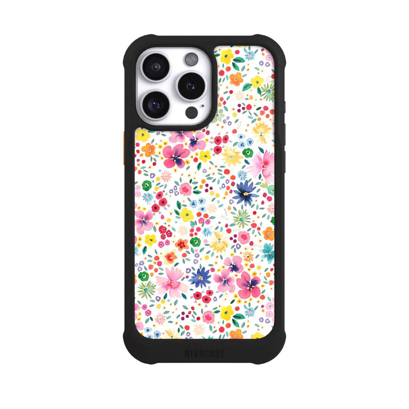 iPhone 16 Pro Max NIVOmax Millefleurs Pink Spring Garden