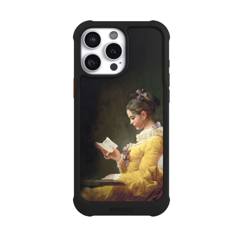 iPhone 16 Pro Max NIVOmax Young Girl Reading by Jean-Honore Fragonard