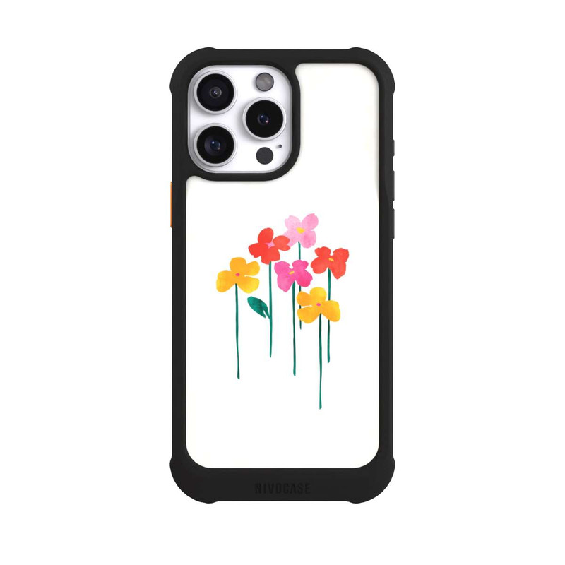 iPhone 16 Pro Max NIVOmax Kleine glückliche Blumen