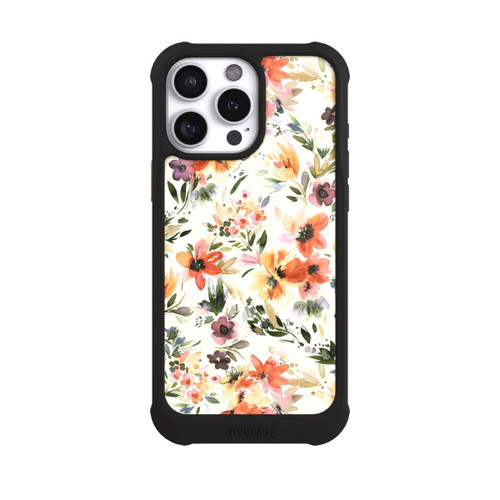 Apple iPhone 16 Pro Max NIVOmax Summer Artistic Flowers Ivory