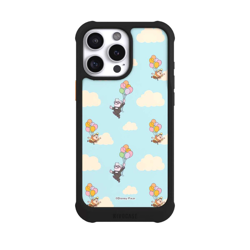 iPhone 16 Pro Max NIVOmax Disney Oben Ballon Haus Muster