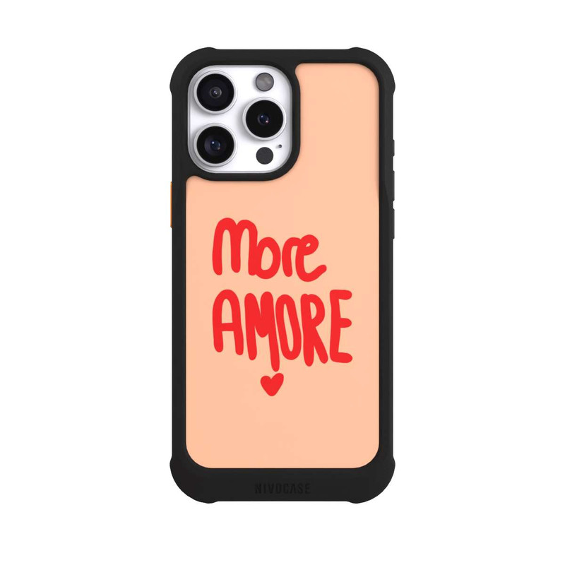 iPhone 16 Pro Max NIVOmax More Amore Typo